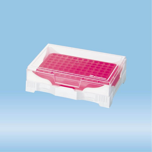 IsoFreeze® PCR Rack, PP, format: 12 x 8, suitable for 0.1 ml and 0.2 ml PCR tubes, PCR strips and PC