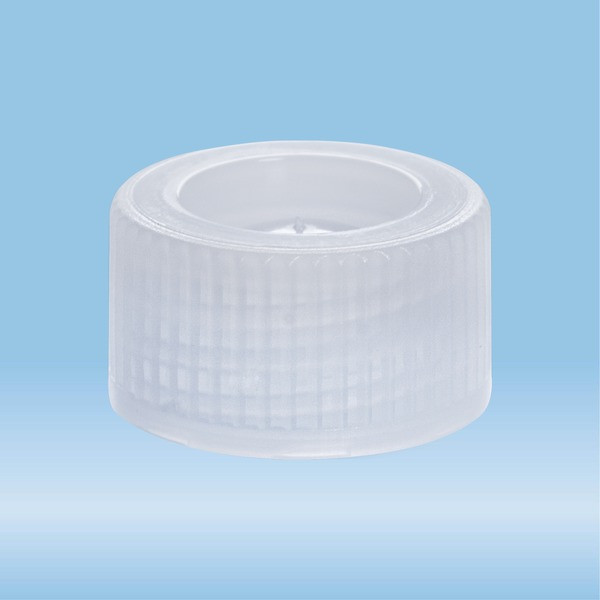 Screw cap, natural, suitable for tubes 82 x 13 mm