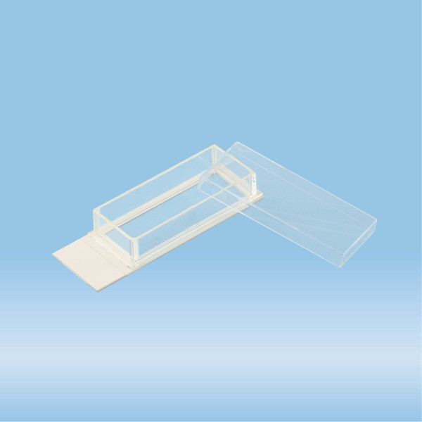 x-well cell culture chamber, 1-well, on lumox® slide, removable frame