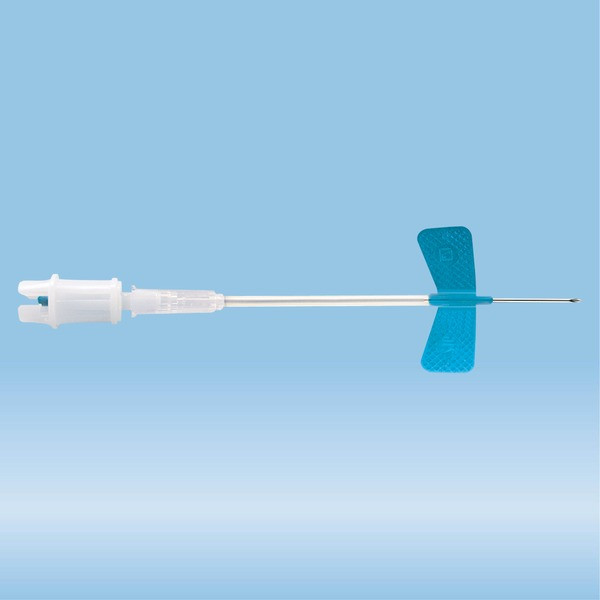 Multifly® needle, 23G x 3/4'', blue, tube length: 80 mm, 1 piece(s)/blister