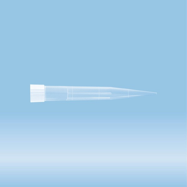 Pipette tip, 1,000 µl, transparent, PCR Performance Tested, 480 piece(s)/StackPack