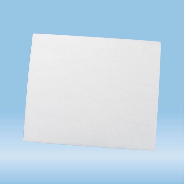 Absorbent liner, suitable for protective container 126 x 30 mm, (LxW): 75 x 90 mm