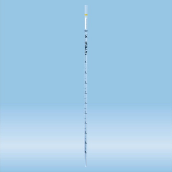 Serological pipette, with tip, plugged, 1 ml, sterile, nonpyrogenic