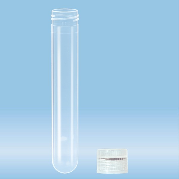 Screw cap tube, 13 ml, (LxØ): 101 x 16.5 mm, PP