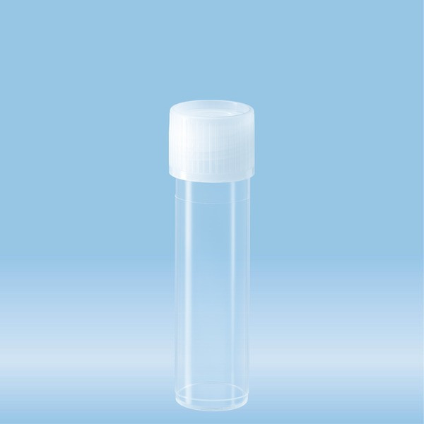 Screw cap tube, 8 ml, (LxØ): 57 x 16.5 mm, PP