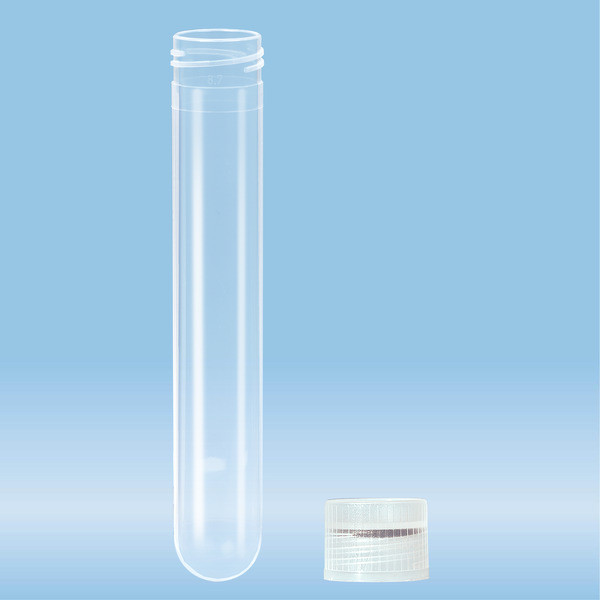 Screw cap tube, 13 ml, (LxØ): 101 x 16.5 mm, PP