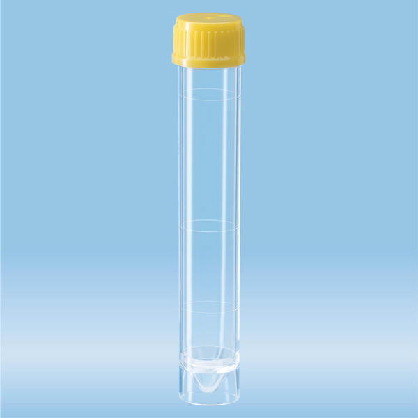 Screw cap tube, 10 ml, (LxØ): 97 x 16 mm, PS