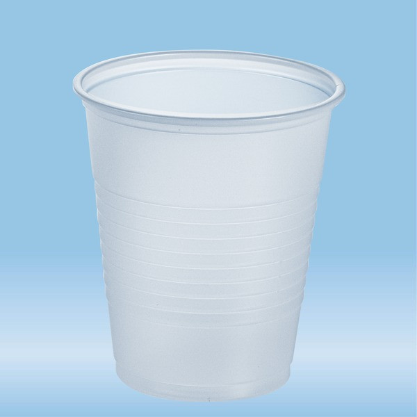 Urine container, 148 ml, (ØxH): 73 x 67 mm, PS, white