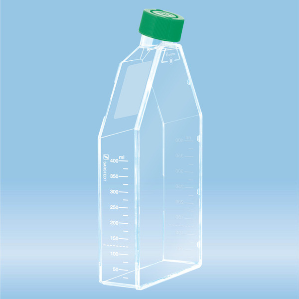 Cell culture flask, T-175, surface: Suspension, filter cap
