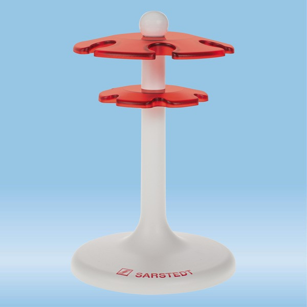 Pipetting aids, Rotatable, storage capacity: 6, for Single-channel pipettes up to 1,000 µl, 1 piece(