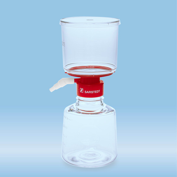 Filtropur V50, Vacuum filtration unit, 500 ml, PES, 0.1 µm