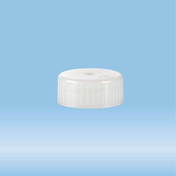 Screw cap, natural, suitable for 25ml , 30ml tubes