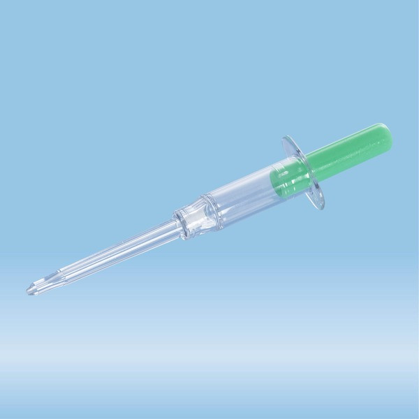 Minivette® POCT Lithium heparin, 50 µl, plunger green, colour code ISO, 200 piece(s)/bag
