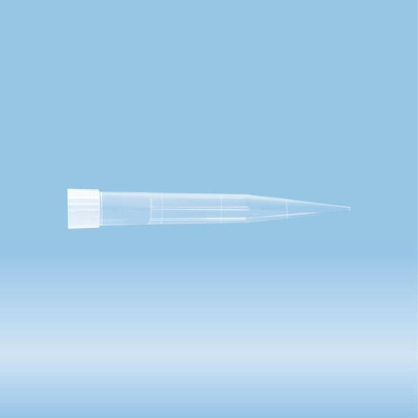 Pipette tip, 1,000 µl, transparent, PCR Performance Tested, 500 piece(s)/bag