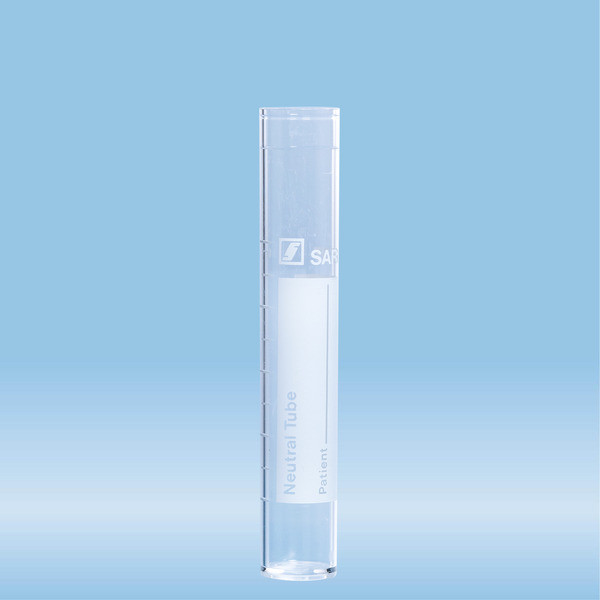 Tube, 12 ml, (LxØ): 95 x 16.5 mm, PS, with print