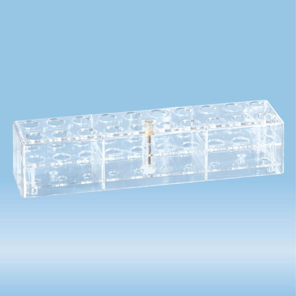 Rack, PC, format: 10 x 2, suitable for tubes, all S-Monovette® diameters