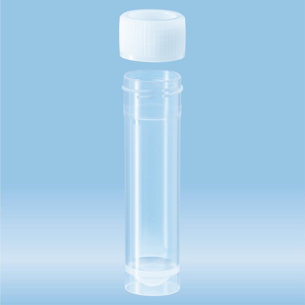 Screw cap tube, 15 ml, (LxØ) 76 x 20 mm, PP Tubes Reagent and centrifuge tubes Laboratory