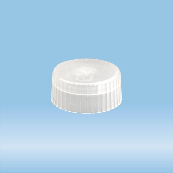 Lid for sample tube 73.641 & 73.646, length: 8 mm, LD-PE