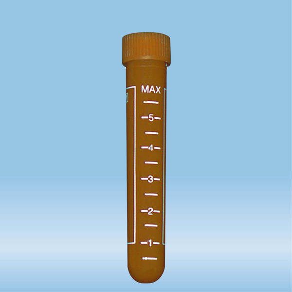 Screw cap tube, 7 ml, (LxØ): 82 x 13 mm, PP, with print