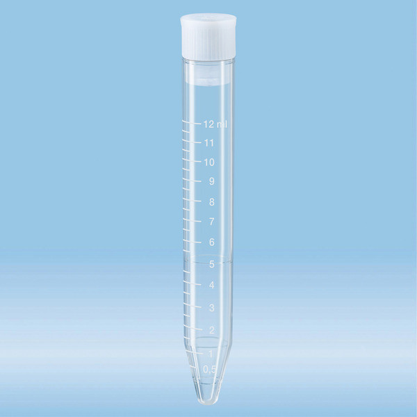 Tube, 12 ml, (LxØ): 110 x 17 mm, PS