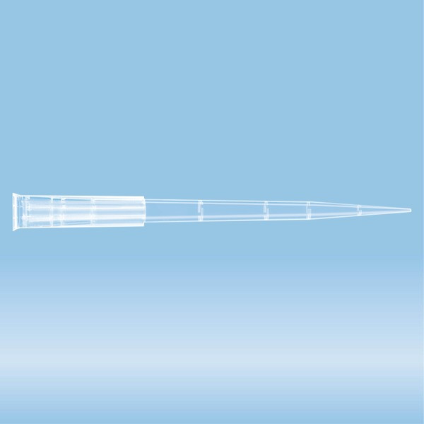 Pipette tip, extra long, 200 µl, transparent, 96 piece(s)/box
