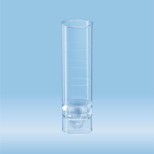Sample tube, suitable for Boehringer ES 300® and ES 600®, transparent