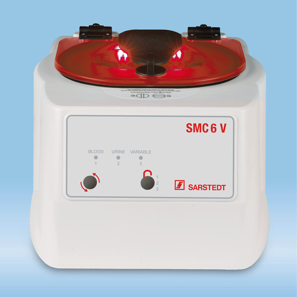 Centrifuge, SMC 6 V, supply voltage: 115 V, swing-out rotor 6-fold