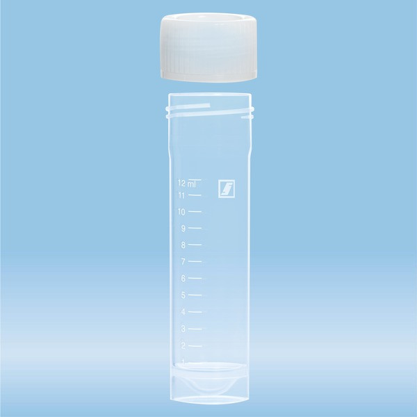 Screw cap tube, 15 ml, (LxØ): 76 x 20 mm, PP
