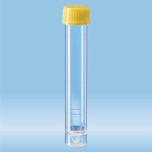 Screw cap tube, 10 ml, (LxØ): 97 x 16 mm, PS