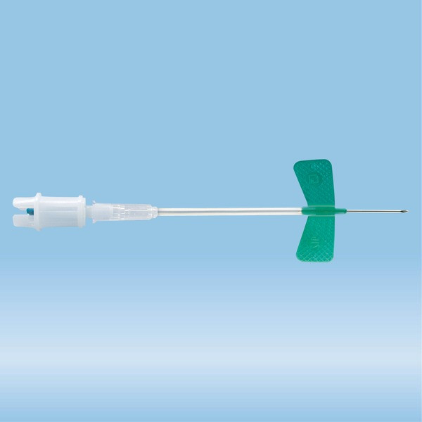 Multifly® needle, 21G x 3/4'', green, tube length: 80 mm, 1 piece(s)/blister