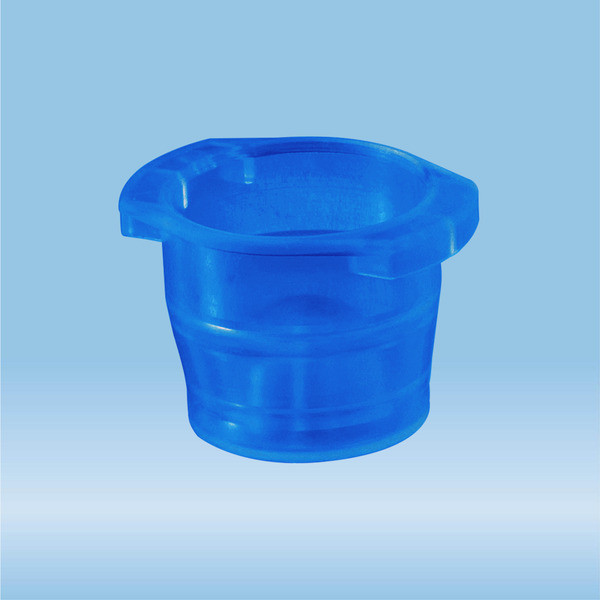 Cap, blue, suitable for tubes Ø 10-17 mm