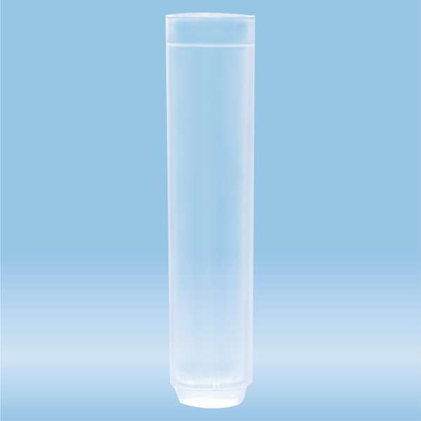 Round cuvette, 3.5 ml, height 51 mm, PP Cuvettes Microbiology