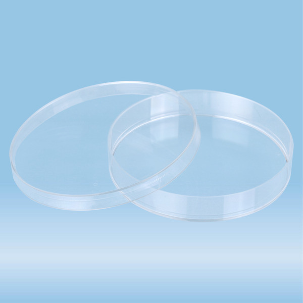 Petri dish, 92 x 16 mm, transparent, without ventilation cams