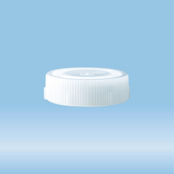 Screw cap, natural, suitable for Mailing container 114 x 44 mm