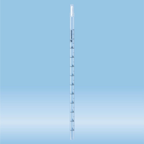 Serological pipette, without tip, plugged, 10 ml, sterile, 10 piece(s