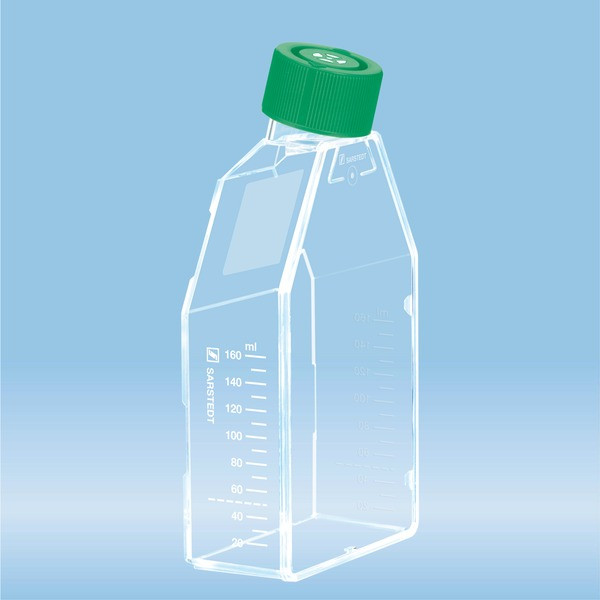 Cell culture flask, T-75, surface: Suspension, filter cap