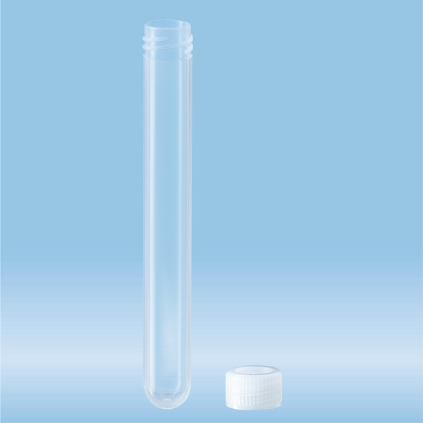 Screw cap tube, 6 ml, (LxØ): 92 x 11.5 mm, PP
