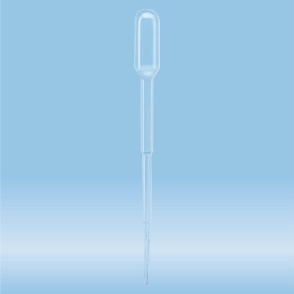 Transfer pipette, 1 ml, (LxW): 104 x 10 mm, LD-PE, transparent