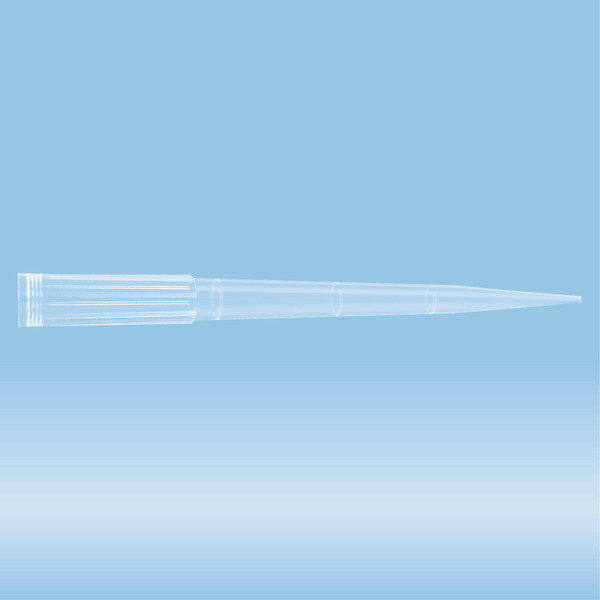 Pipette tip, 1,250 µl, transparent, 384 piece(s)/bag