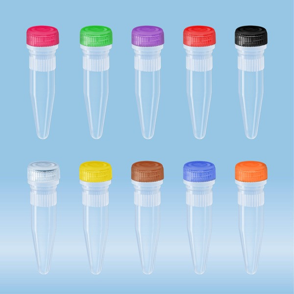 Screw cap micro tubes, 1.5 ml, sterile
