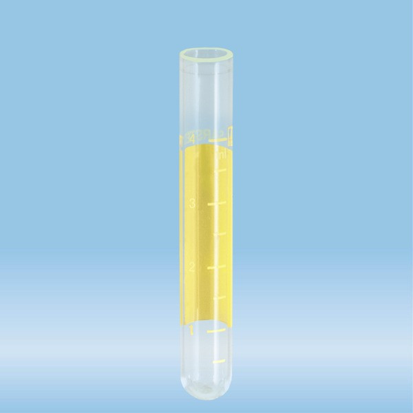 Tube, 5 ml, (LxØ): 75 x 12 mm, PS, with print