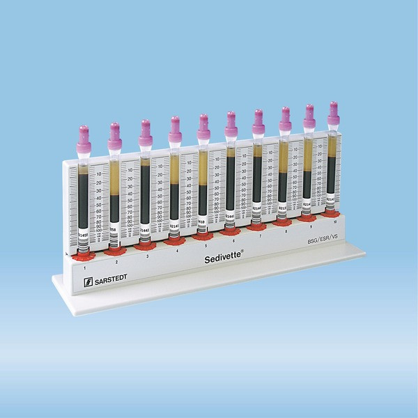 ESR rack, suitable for S-Sedivette®, 10 measuring stations