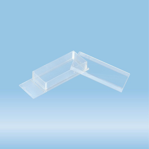x-well cell culture chamber, 1 well, on PCA slide, removable frame