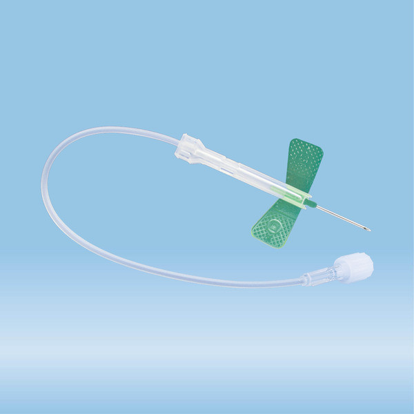 Safety-Multifly® needle, 21G x 3/4'', green, tube length: 240 mm, 1 piece(s)/blister