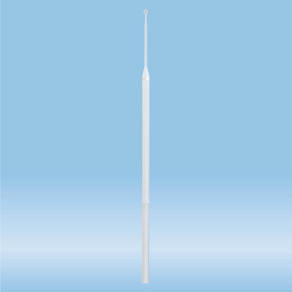 Inoculation loop, 1 µl, PS, white, sterile