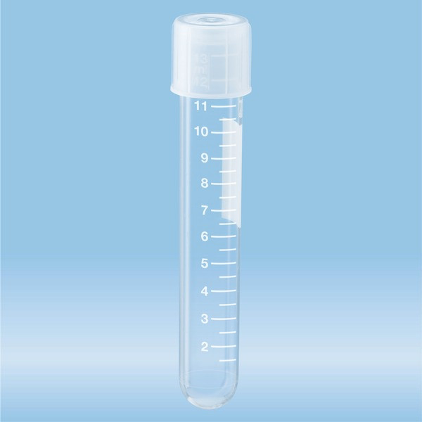 Tube, 13 ml, (LxØ): 100 x 16 mm, PP, with print | Tubes | Reagent and ...