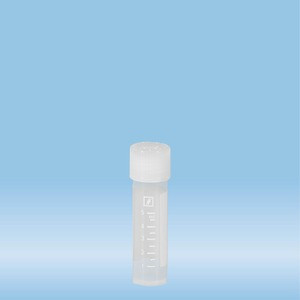 Screw cap tube, 8 ml, (LxØ): 57 x 16.5 mm, PP, with print