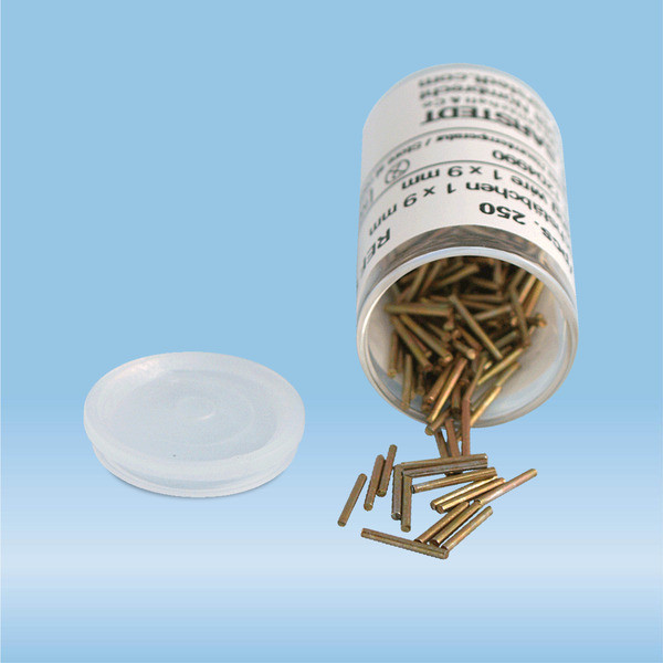 Mixing wire for blood gas capillaries, (LxØ): 9 x 1 mm