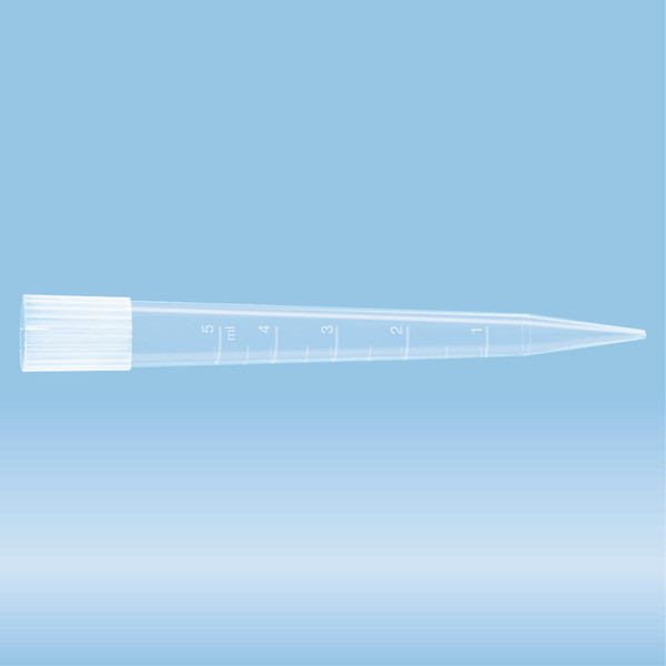 Pipette tip, 5 ml, transparent, 250 piece(s)/bag