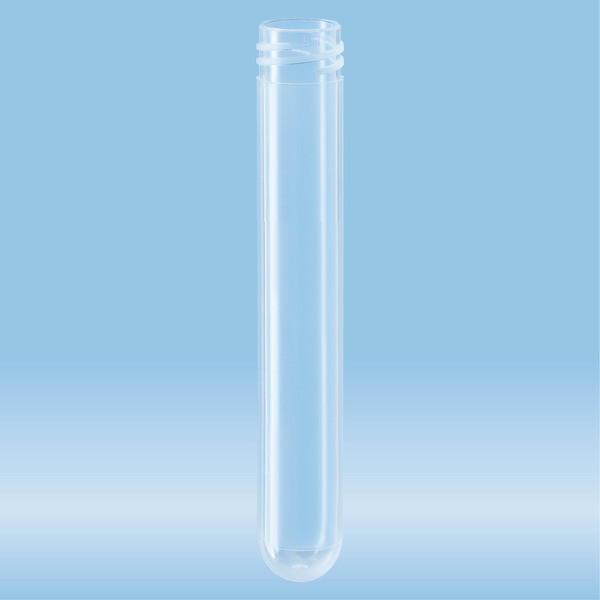 Screw cap tube, 5 ml, (LxØ): 75 x 13 mm, round base, PP, without cap, 1,000 piece(s)/bag